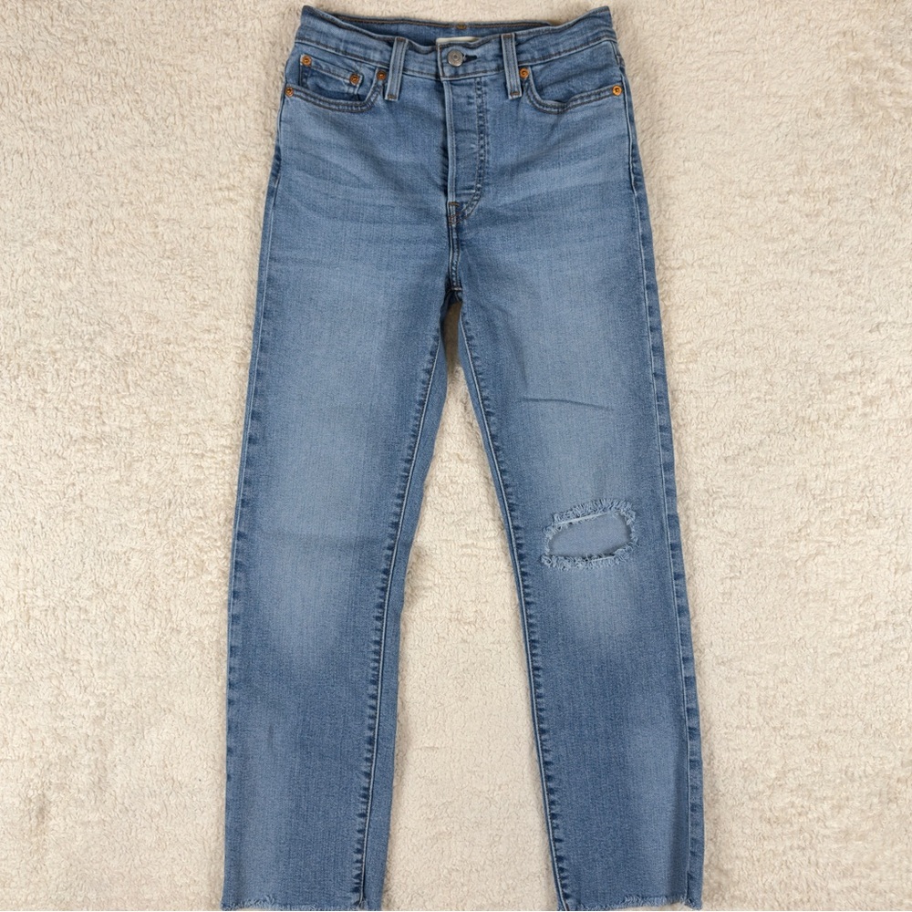 Levi’s | Women's Wedgie Straight Jeans | Button Fly | Stretch | High-Rise | 26